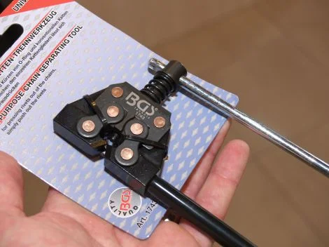 DID és Craft&Meyer lánc szerelő szerszámok használata - Egy másik szétszerelő szerszám