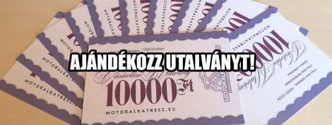 Ajándékutalvány motorosoknak