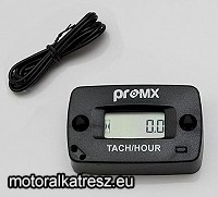   ProMX üzemóra számláló + fordulatszám mérő PR09 nullázható