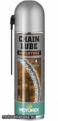 Motorex Chain Lube Adventure utcai lánckenő spray 500ml (PTFE)