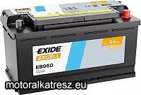 Exide EB950 Excell 95Ah akkumulátor