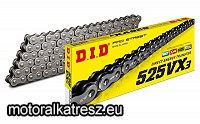 DID 525VX3 122 szemű lánc