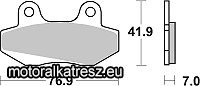 SBS (Scandinavian Brakes) 551HF fékbetét