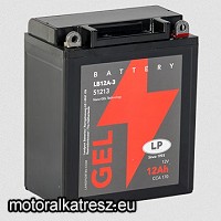 Landport GB12A-3 / LB12A-3 gél-zselés akkumulátor (YB12AL-A, YB12AL-A2, YB12A-3, GB12AL-A helyett)