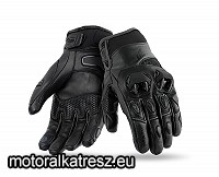 Seventy Degrees SD-N47 bőr téli-átmeneti kesztyű fekete L (1 pár)