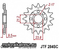 JT 100-402-13 / JTF284.13SC (sárkidobós kivitel) első lánckerék