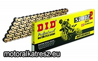 DID 520DZ2 Gold 120 szemű lánc