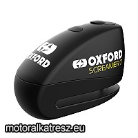 Oxford SCREAMER7 fekete riasztós féktárcsazár LK289
