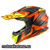 Kappa KV49 EVO GREAT cross sisak fekete-narancs-UV XL (1 db)