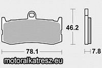 SBS (Scandinavian Brakes) 864HS fékbetét