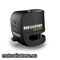 Oxford Féktárcsazár ALPHA XA5 UV fekete riasztós LK214