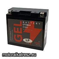 Landport GT14B-4 / LT14B-4 gél-zselés akkumulátor (YT14B-BS helyett is)