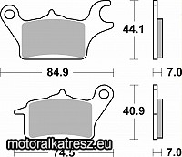 SBS (Scandinavian Brakes) 216HF fékbetét