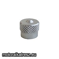   Fém szelepsapka ezüst