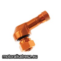 Oldalszelep eloxált arany 8mm (1 db)