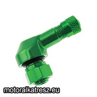 Oldalszelep eloxált zöld 8mm (1 db)