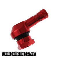 Oldalszelep eloxált piros 10mm (1 db)