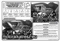 Kappa Oldaldoboz tartó konzol KLX174