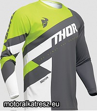 Thor SECTOR CHECKER gyerek szürke-UV crossmez M (1 db)