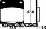 SBS (Scandinavian Brakes) 620HF fékbetét
