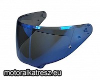 HJC HJ38 pinlock-előkészítéses kék színű tükrös plexi, i71,F71