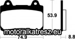 SBS (Scandinavian Brakes) 613HF fékbetét