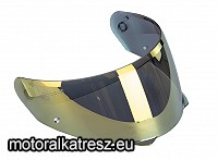 HJC HJ33 pinlock-előkészítéses arany színű tükrös plexi, i90/i91