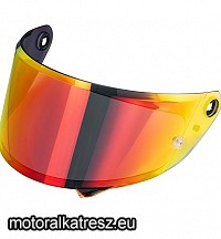 HJC HJ37 pinlock-előkészítéses piros színű tükrös plexi, RPHA91