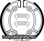 SBS (Scandinavian Brakes) 2102 dobfékpofa szett
