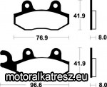 SBS (Scandinavian Brakes) 611LS fékbetét
