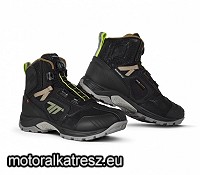 Seventy Degrees SD-BA7 Stelvio Adventure motoros cipő fekete-UV-homok 45 (1 pár)