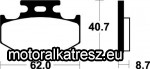 SBS (Scandinavian Brakes) 632SI fékbetét