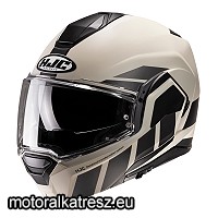HJC i100 BEIS MC9SF bézs-fekete teljesen hátranyíló bukósisak M