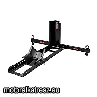 Biketec Motorszállítóhoz, utánfutóhoz első kerék rögzítő ív fekete széles