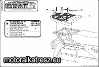 Kappa Hátsó doboztartó konzol K200