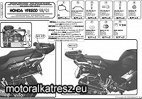 Kappa Oldaldoboz tartó konzol KL257