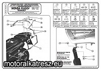 Kappa Oldaldoboz tartó konzol KL167