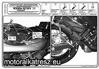 Kappa Oldaldoboz tartó konzol KL203