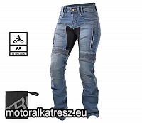 Trilobite Parado kék színű női motoros farmernadrág, normál fazon 30
