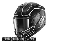 Shark D-SKWAL 3 DRONE matt fekete-fehér bukósisak XS