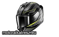 Shark D-SKWAL 3 SIZLER fekete-sötétszürke-UV bukósisak XS