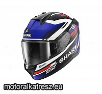 Shark D-SKWAL 3 FIRSTLAP matt fekete-kék-piros bukósisak XS