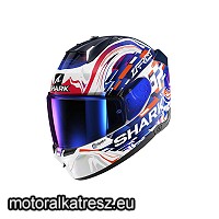 Shark SKWAL I3 REPLICA ZARCO GP DE FCE fehér-piros-kék bukósisak XS