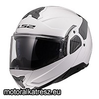 LS2 FF910 ADVANT II fehér hátranyitható bukósisak XS