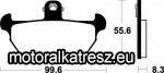 SBS (Scandinavian Brakes) 644HS fékbetét