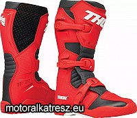 Thor Blitz XR piros-fekete cross/enduro/ATV csizma 43 (9)