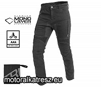 Trilobite Parado Monolayer fekete színű motoros farmernadrág, slim fit, AAA, 38