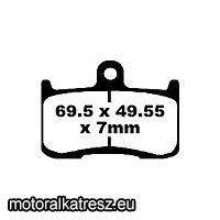 EBC EPFA347HH fékbetét