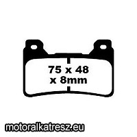 EBC EPFA390HH fékbetét