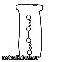 Athena S410485015048 szelepfedél tömítés készlet